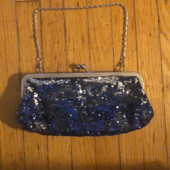 Sequin Clutch/Shoulder Bag - Picture 3 of 5